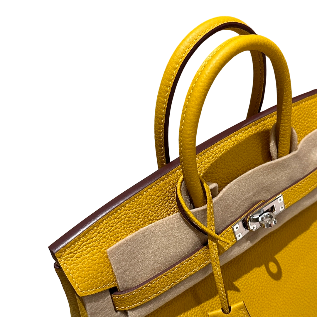Birkin  Togo – Amber Yellow | Palladium