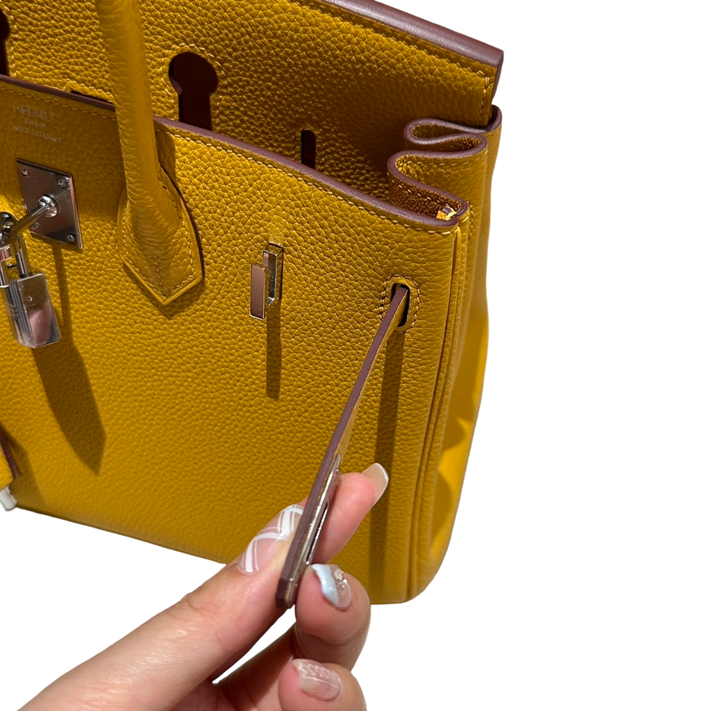 Birkin  Togo – Amber Yellow | Palladium