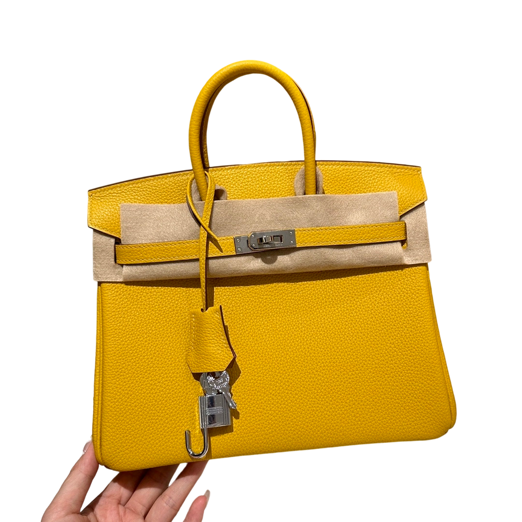 Birkin  Togo – Amber Yellow | Palladium
