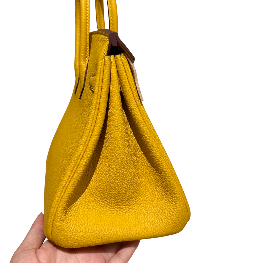 Birkin  Togo – Amber Yellow | Palladium