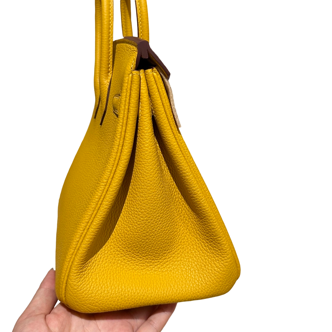 Birkin  Togo – Amber Yellow | Palladium