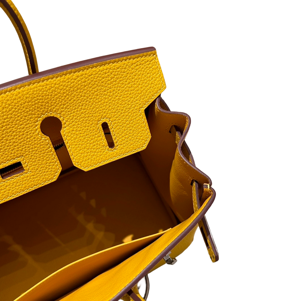 Birkin  Togo – Amber Yellow | Palladium