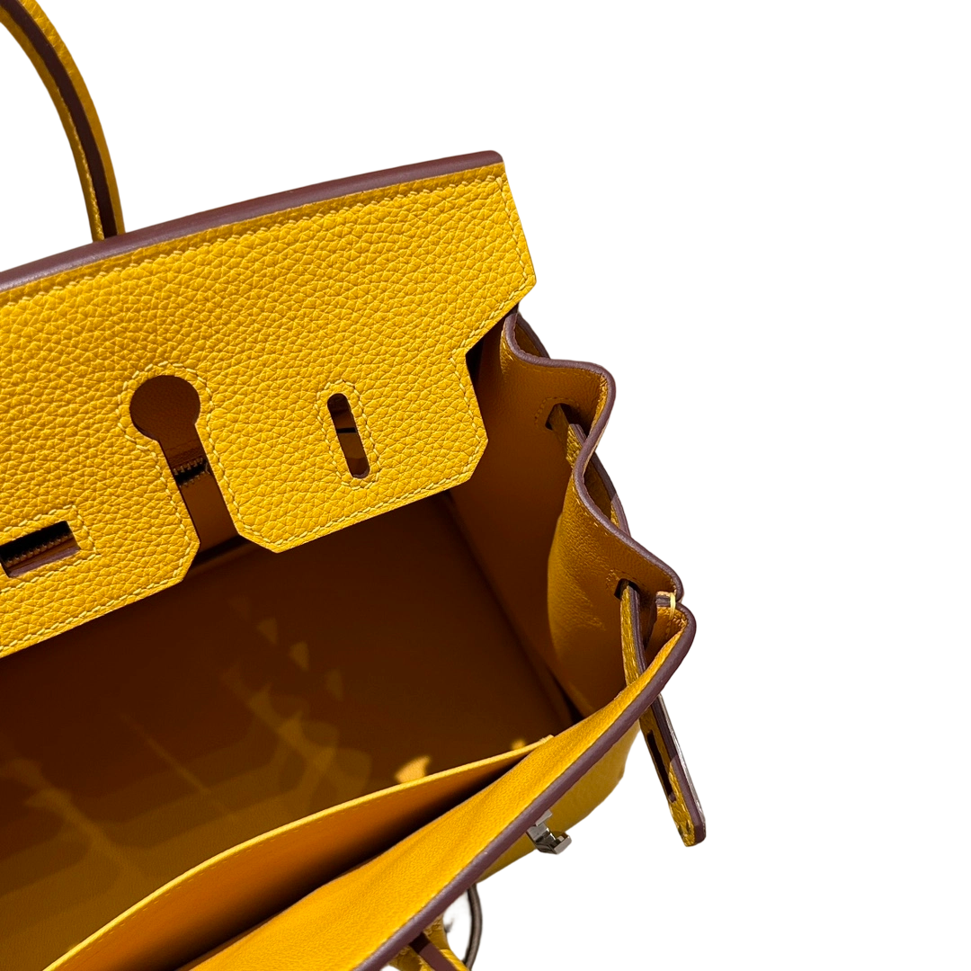 Birkin  Togo – Amber Yellow | Palladium