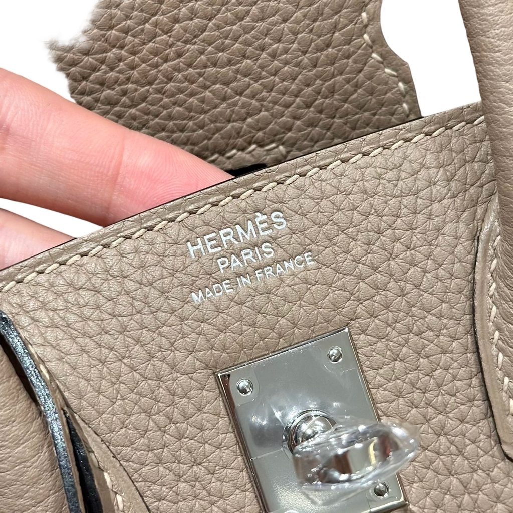 Birkin  Togo – Dove Grey | Palladium