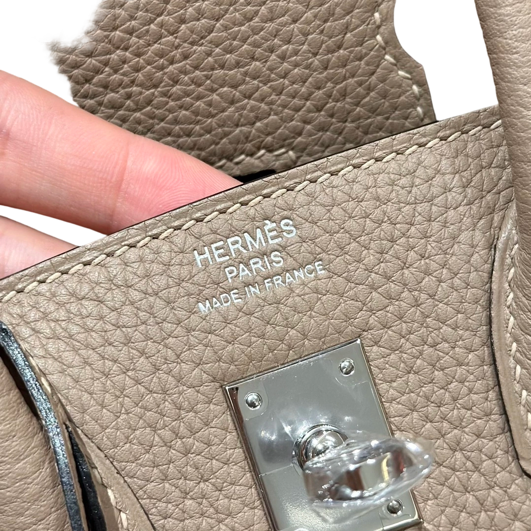 Birkin  Togo – Dove Grey | Palladium