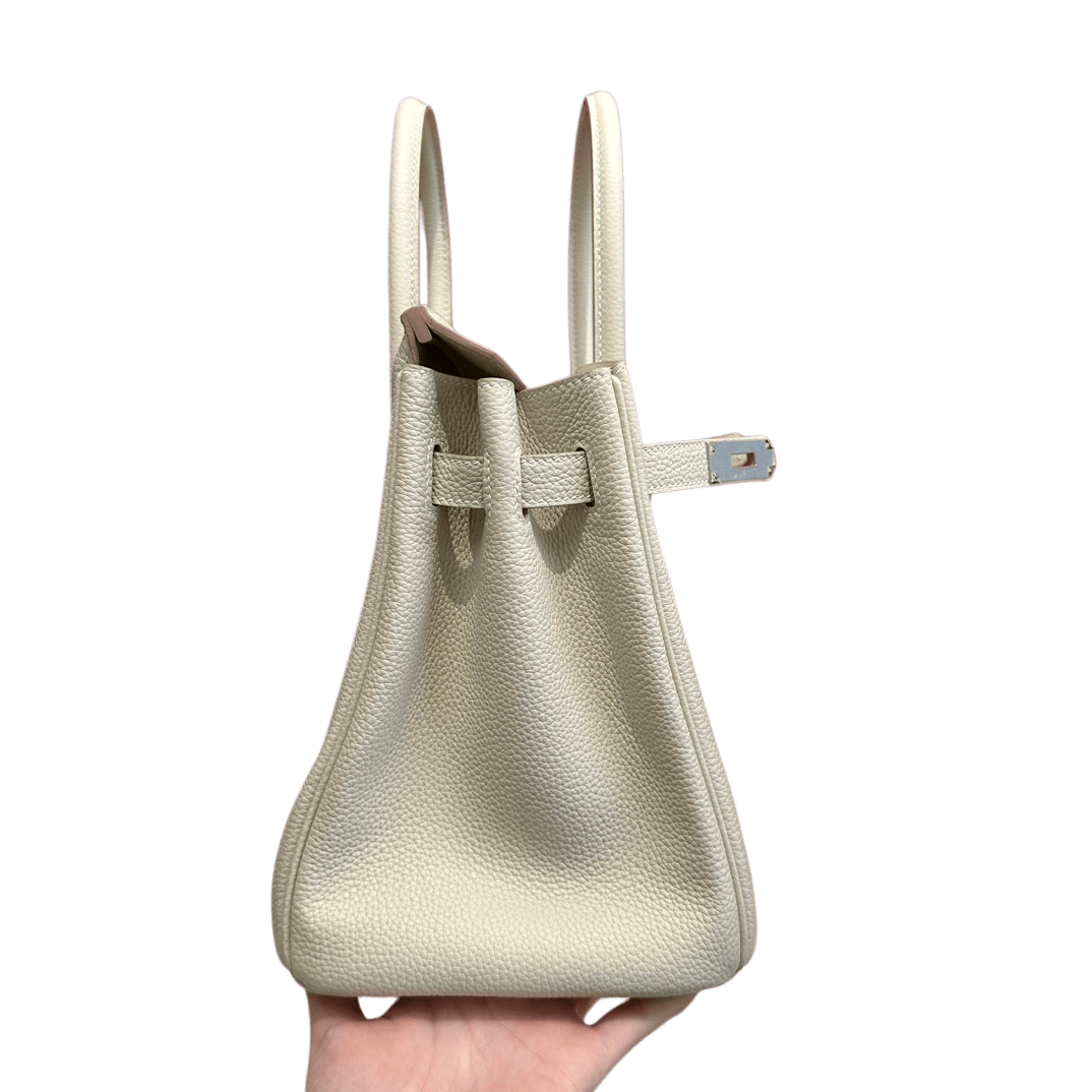 Birkin  Togo  – Milkshake White| Palladium