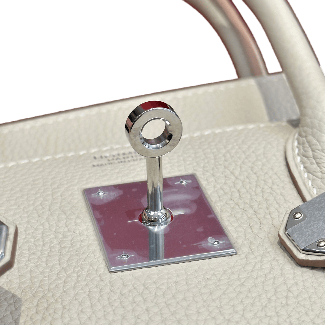 Birkin  Togo  – Milkshake White| Palladium