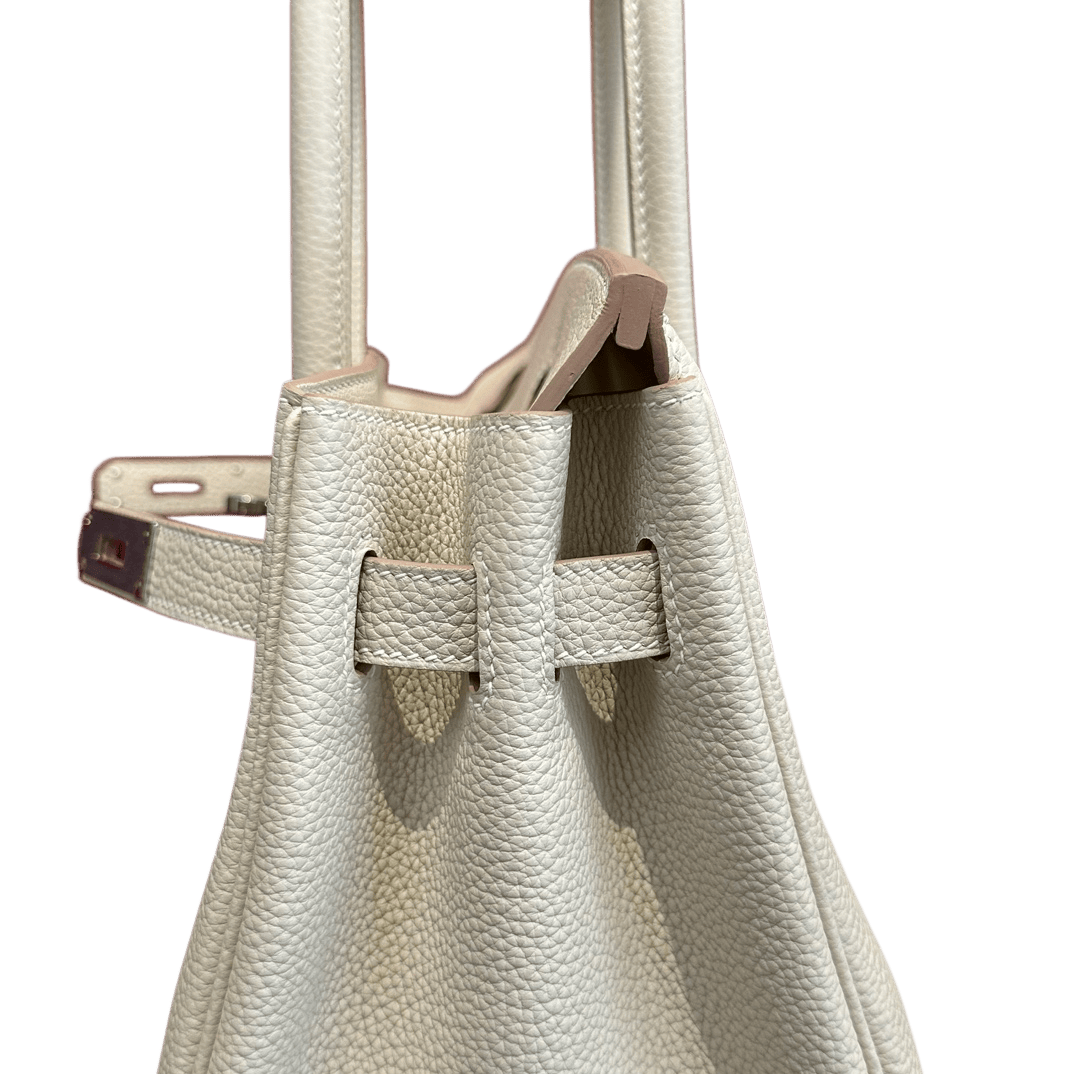 Birkin  Togo  – Milkshake White| Palladium