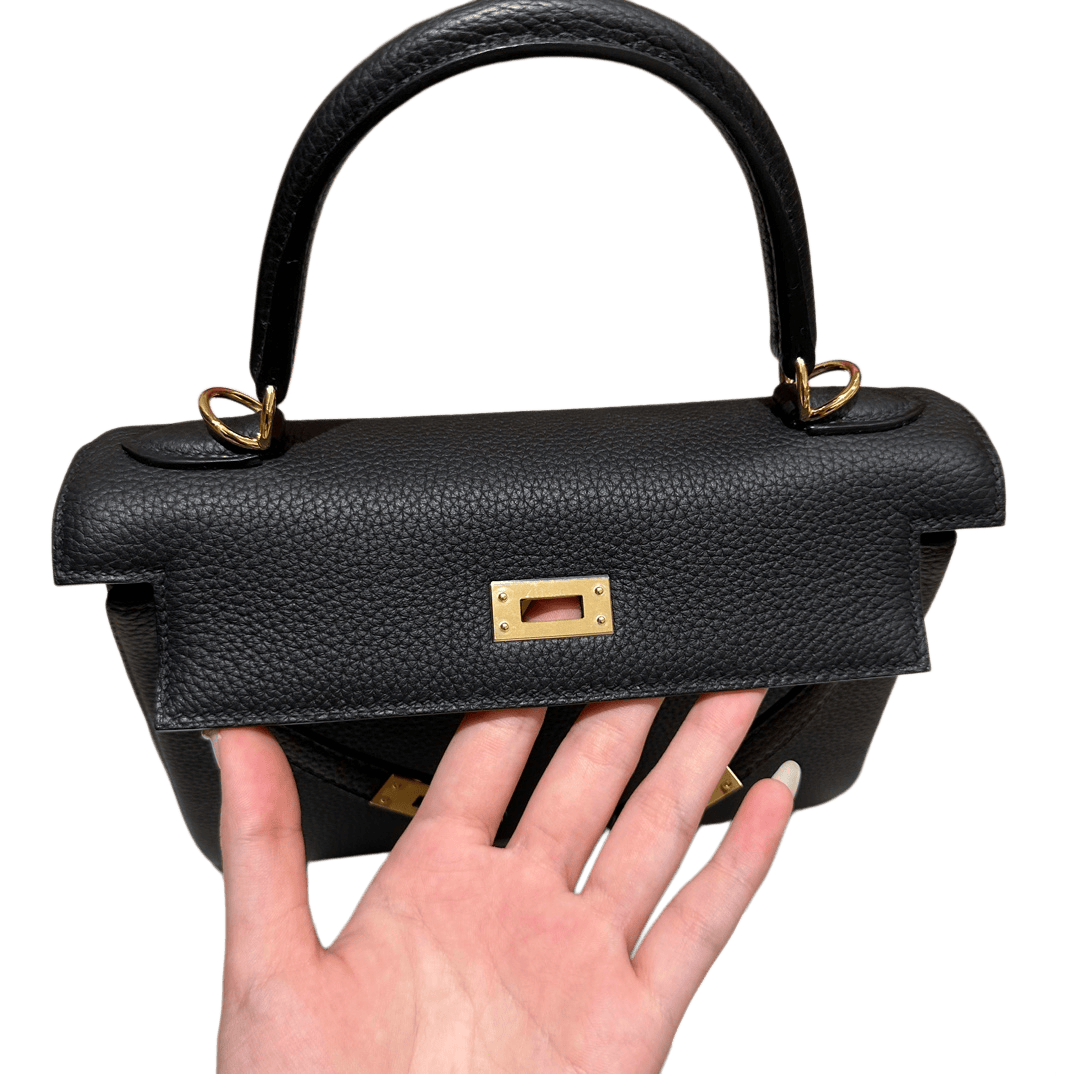 Kelly  Togo – Black | Gold-Plated