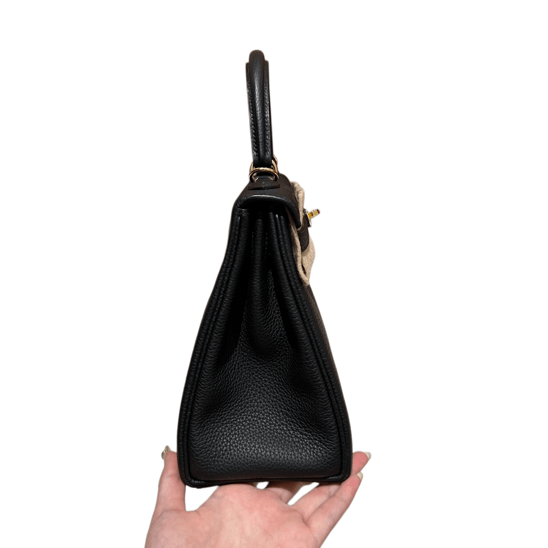 Kelly  Togo – Black | Gold-Plated