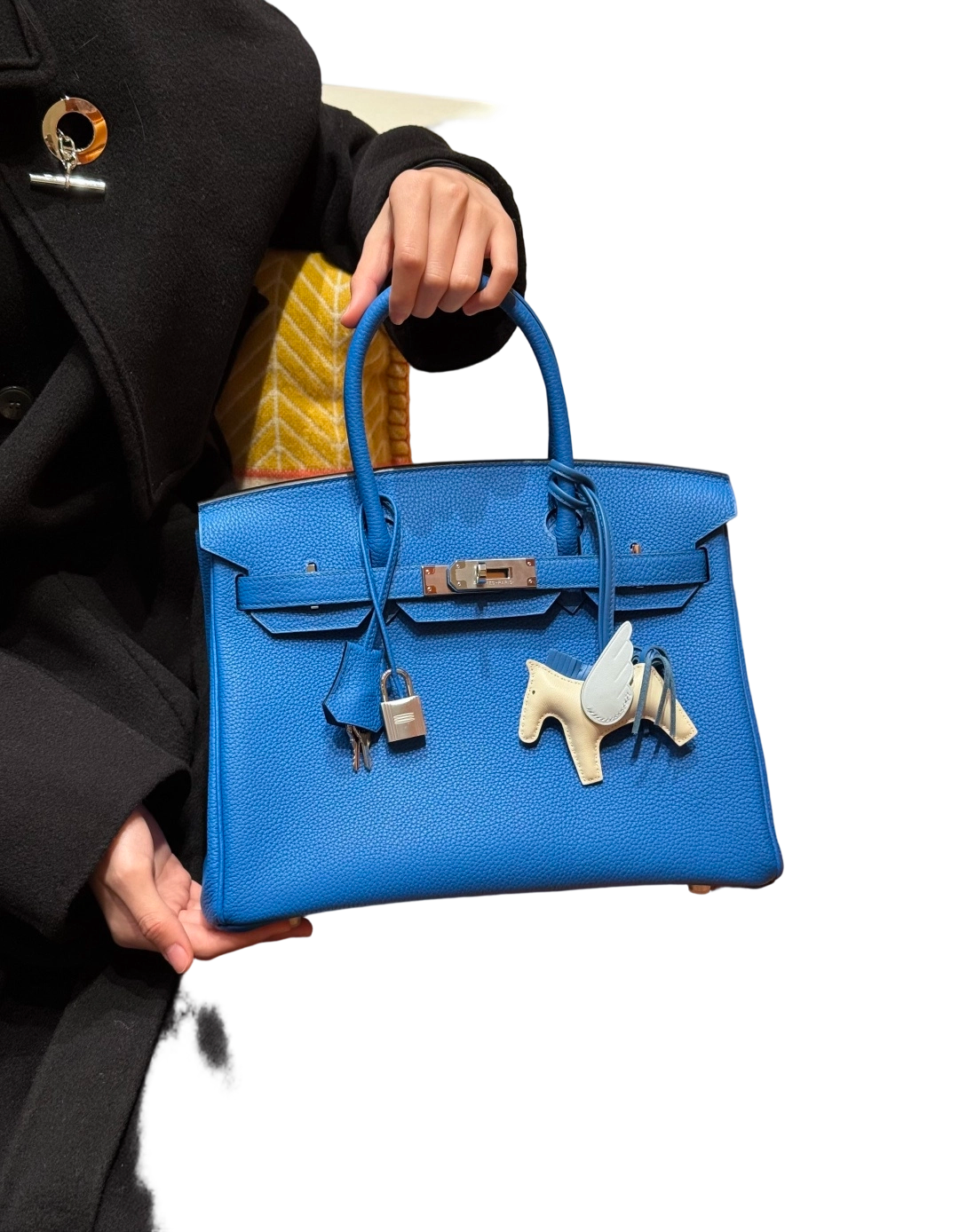 Birkin Togo – Bleu Saphir | Palladium