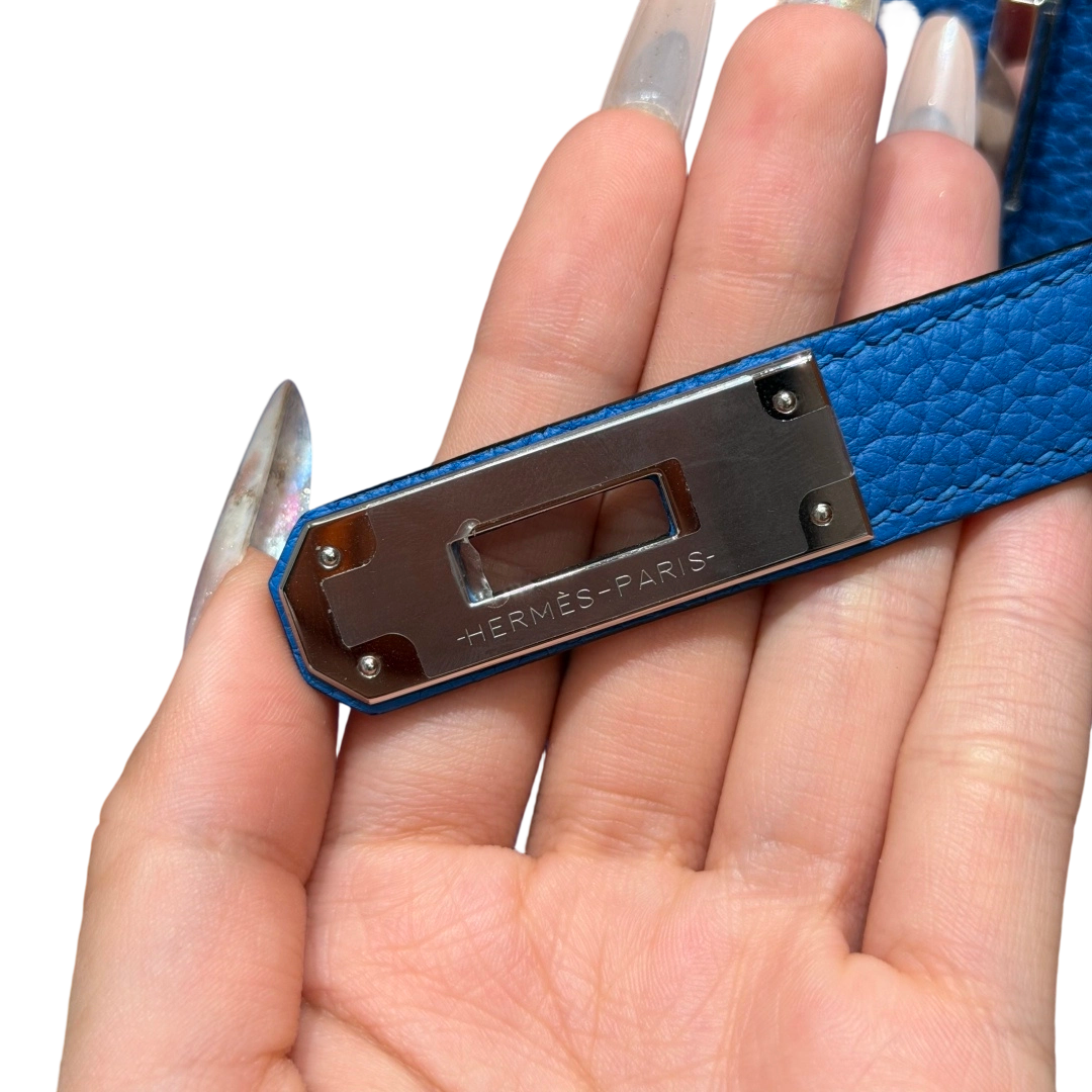 Birkin Togo – Bleu Saphir | Palladium