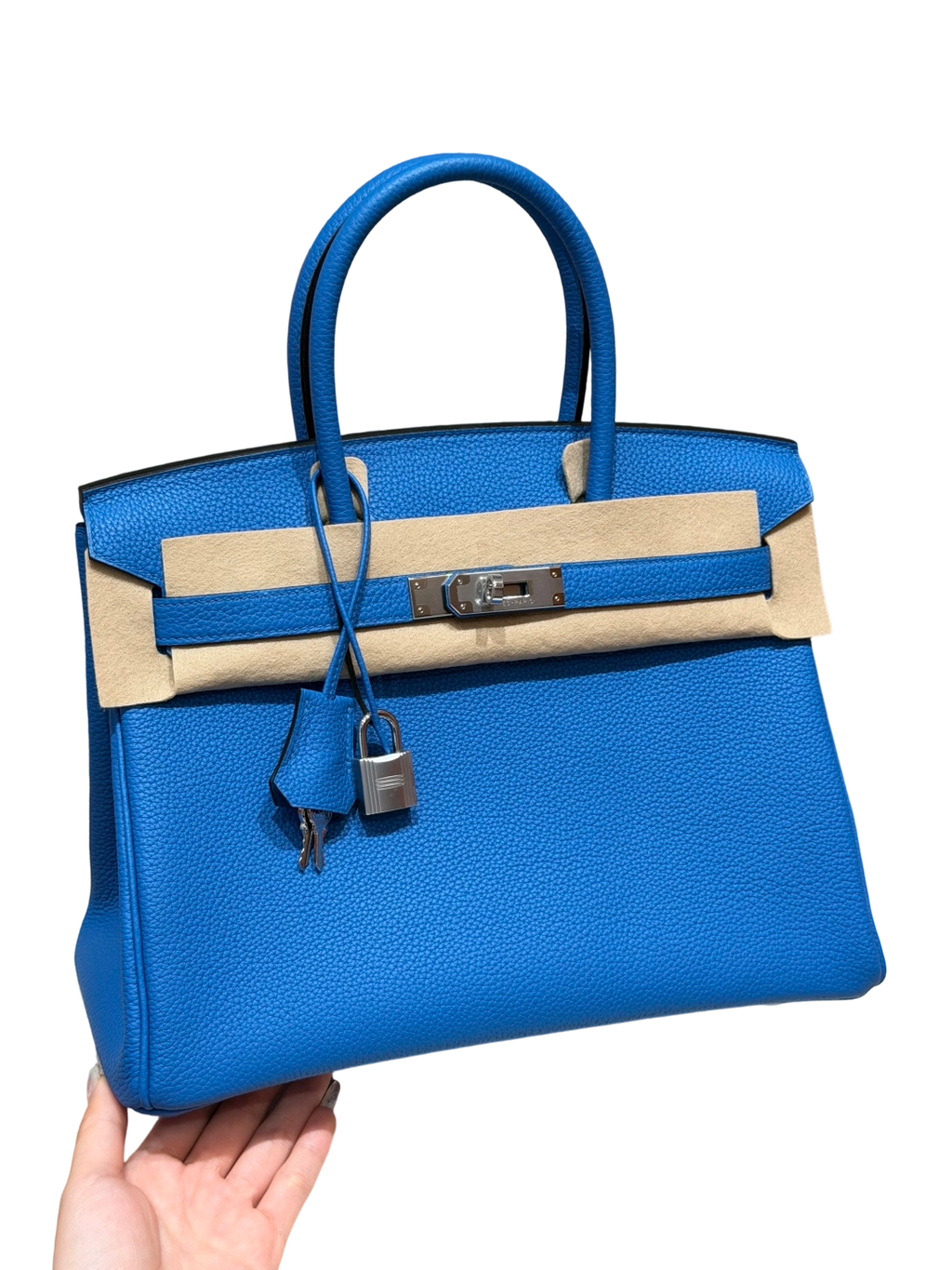 Birkin Togo – Bleu Saphir | Palladium