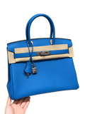 Birkin Togo – Bleu Saphir | Palladium