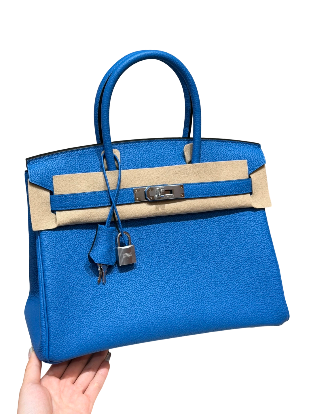 Birkin Togo – Bleu Saphir | Palladium