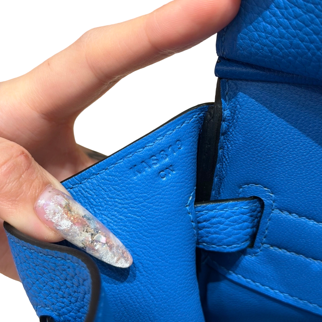 Birkin Togo – Bleu Saphir | Palladium