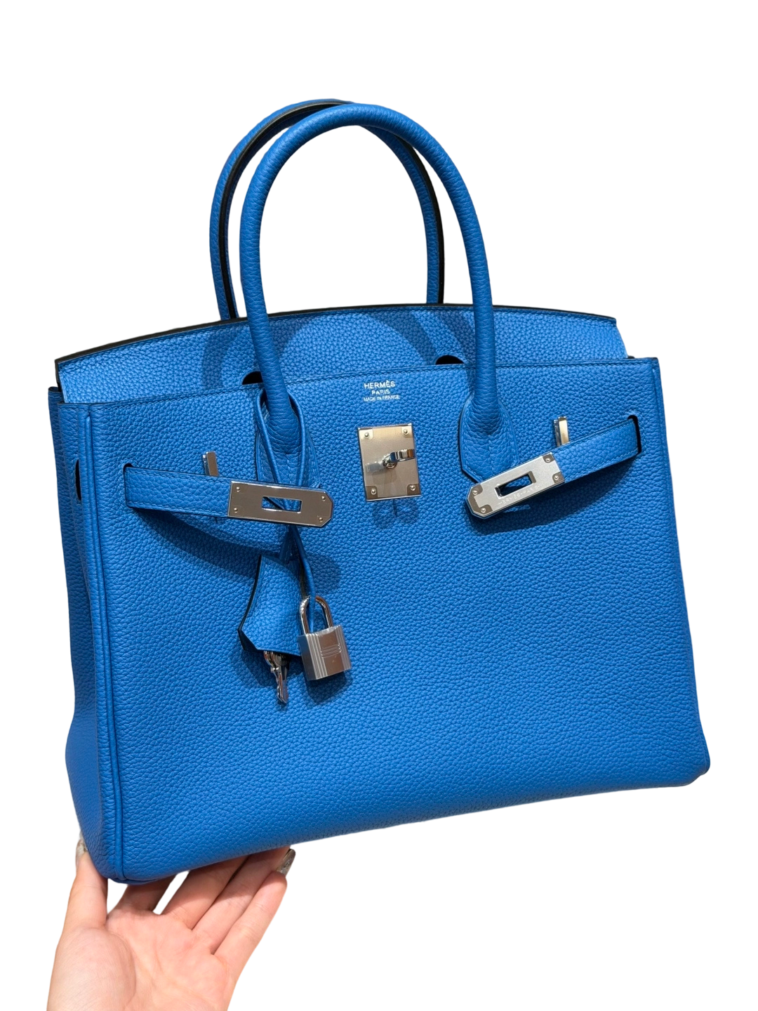 Birkin Togo – Bleu Saphir | Palladium