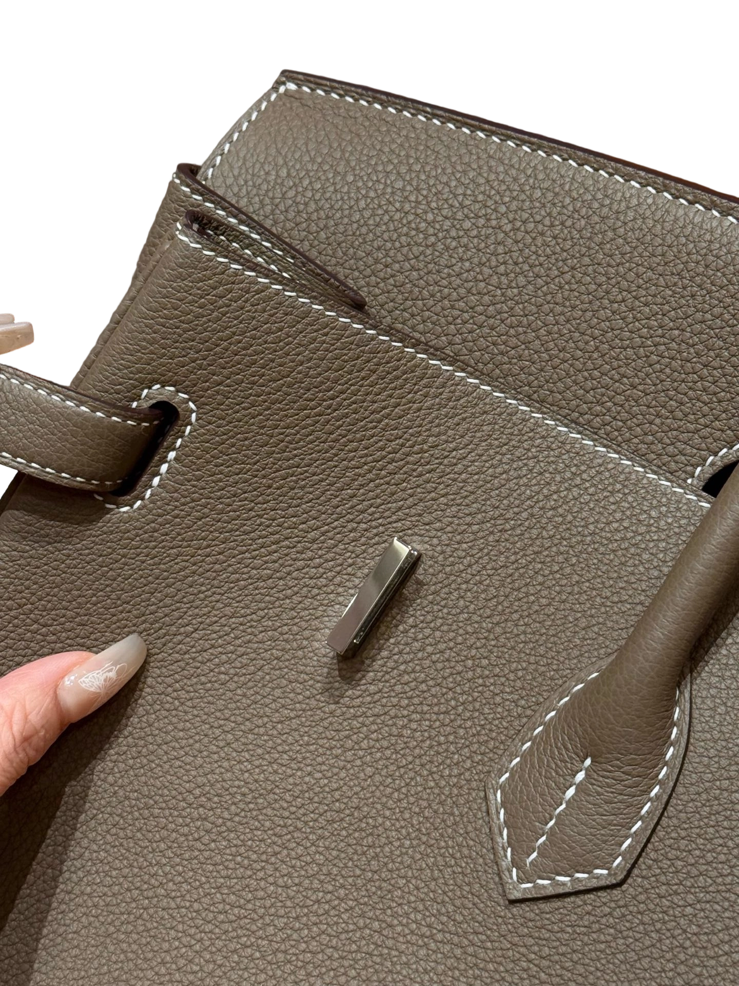 Birkin  Togo  – Etoupe | Palladium
