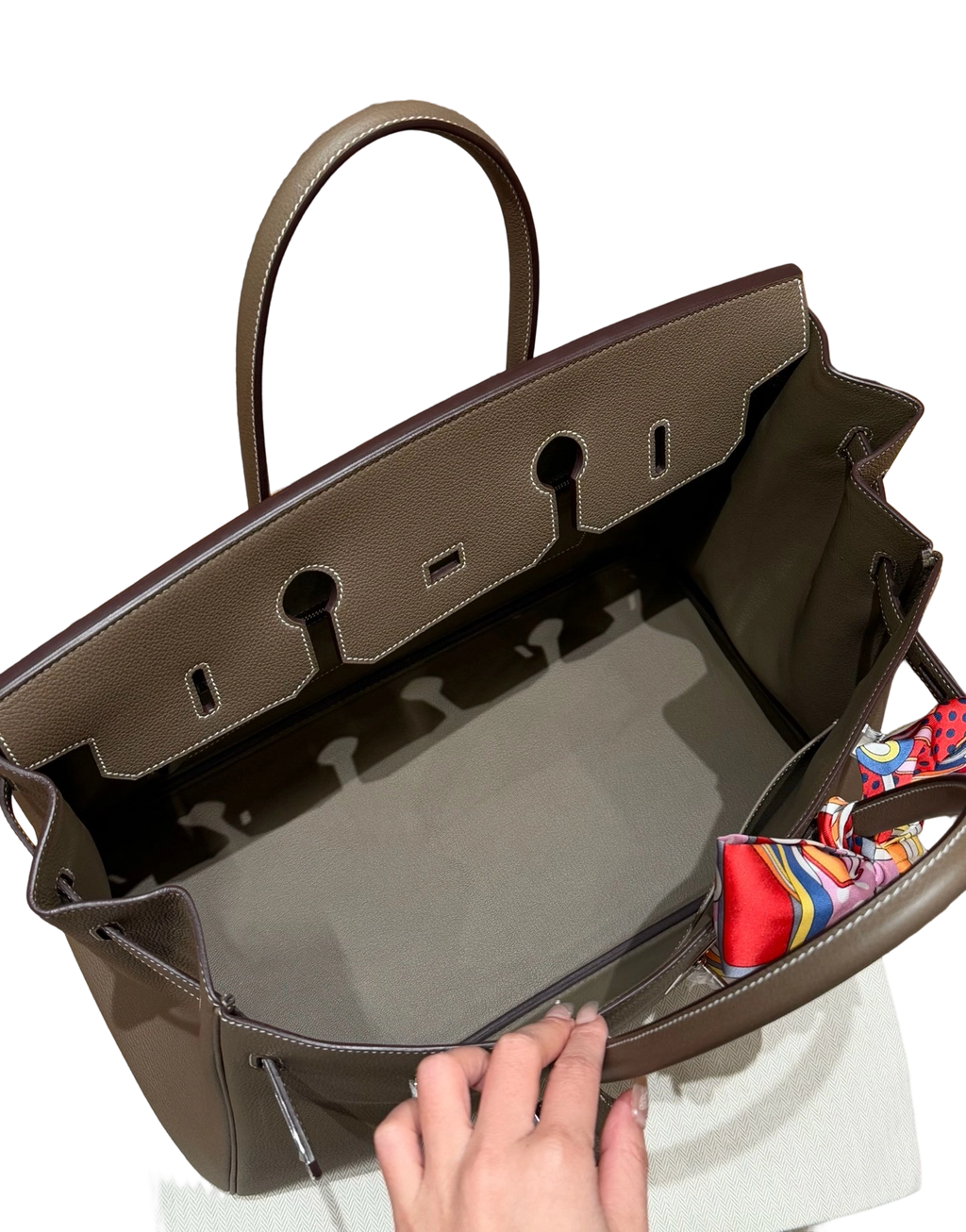 Birkin  Togo  – Etoupe | Palladium