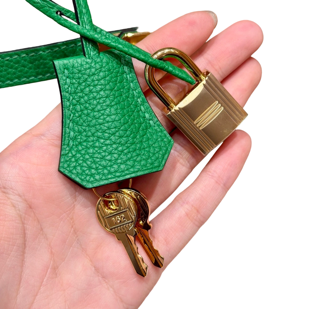 Birkin  Togo – Bamboo Green | Gold-Plated