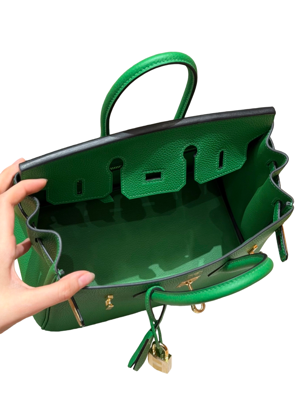 Birkin  Togo – Bamboo Green | Gold-Plated