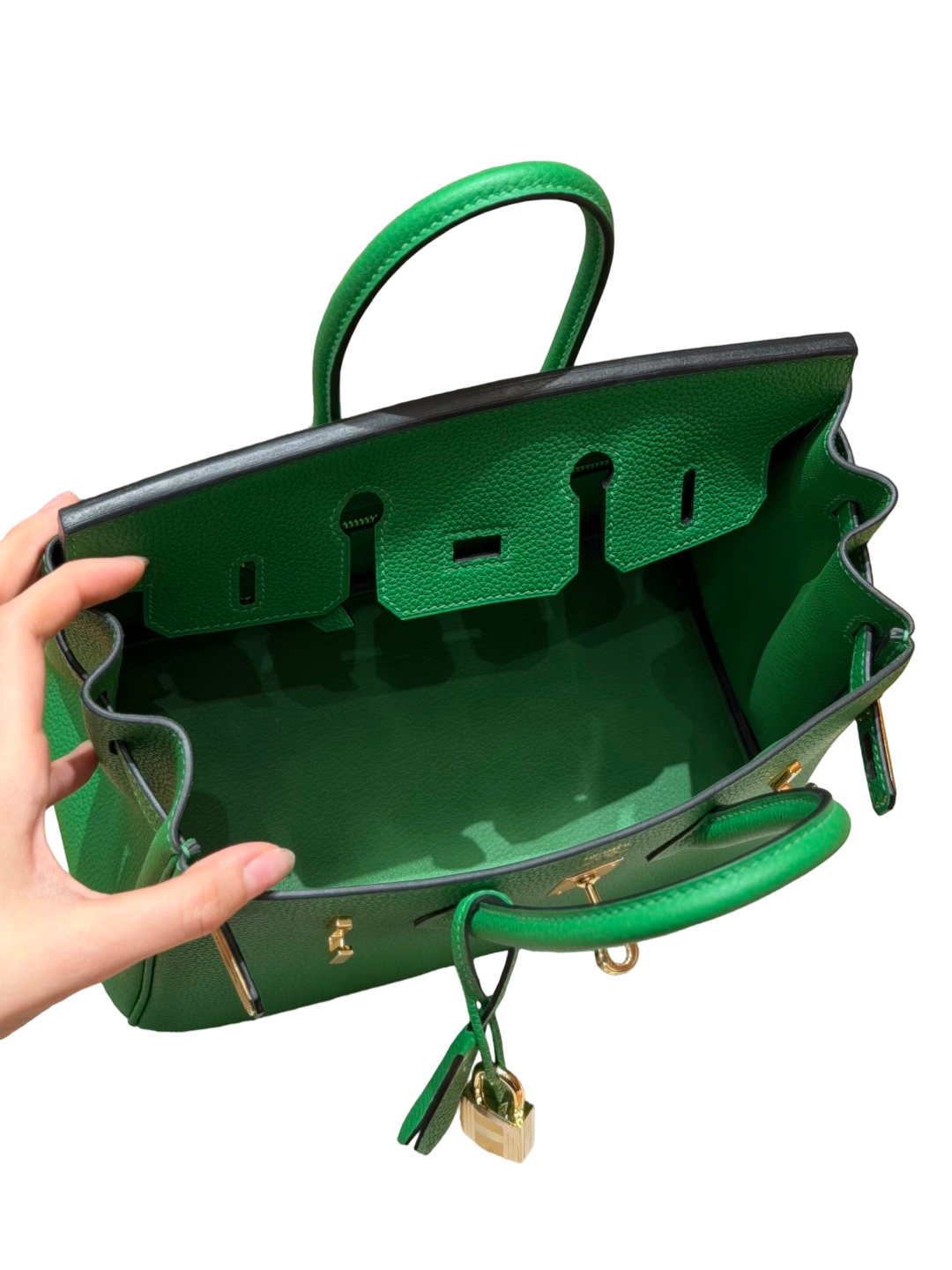Birkin  Togo – Bamboo Green | Gold-Plated