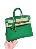 Birkin  Togo – Bamboo Green | Gold-Plated