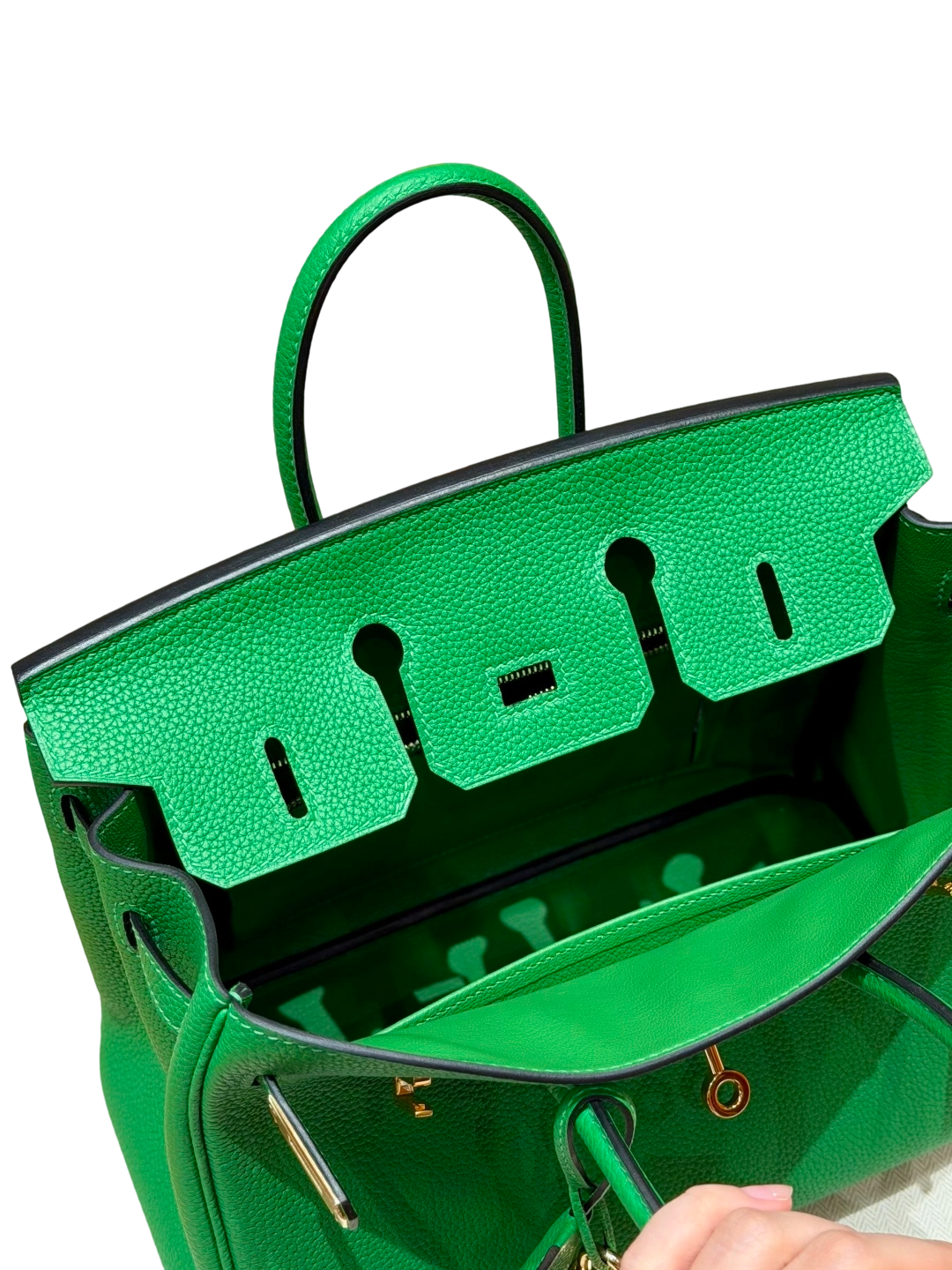 Birkin  Togo – Bamboo Green | Gold-Plated