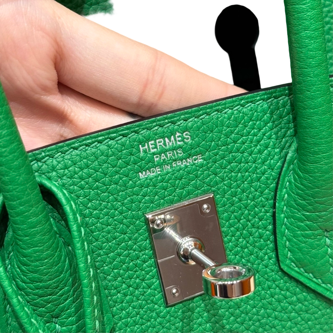 Birkin  Togo – Bamboo Green | Palladium