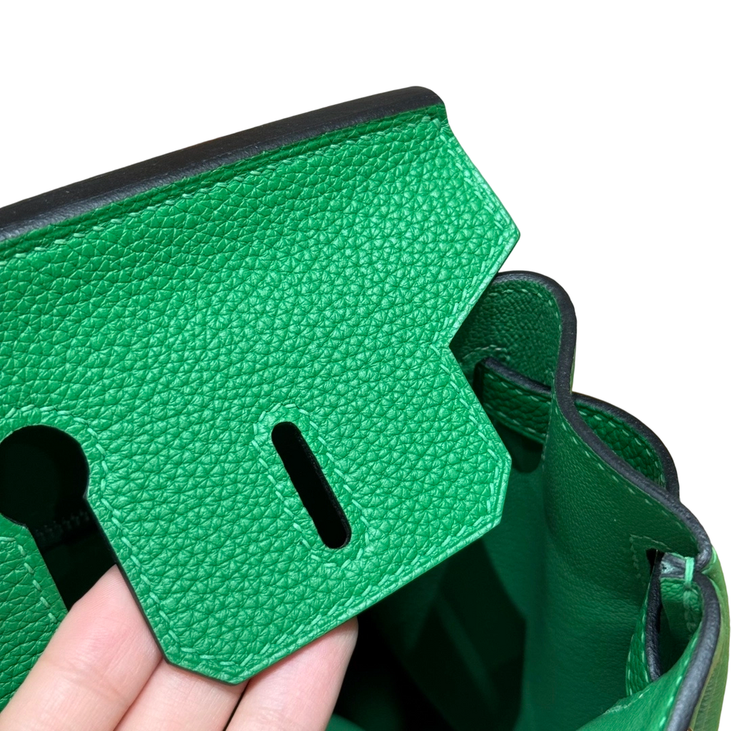 Birkin  Togo – Bamboo Green | Palladium