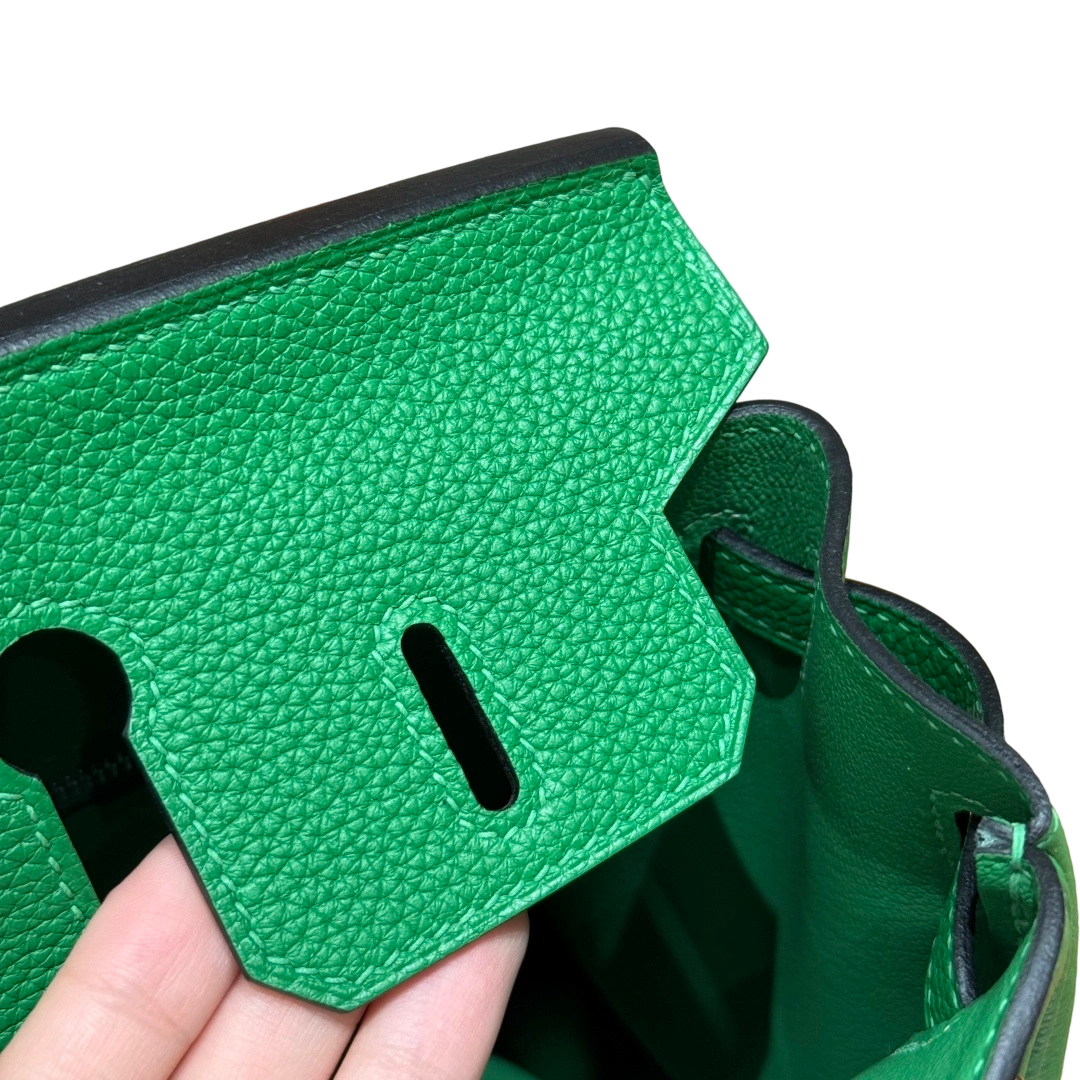 Birkin  Togo – Bamboo Green | Palladium