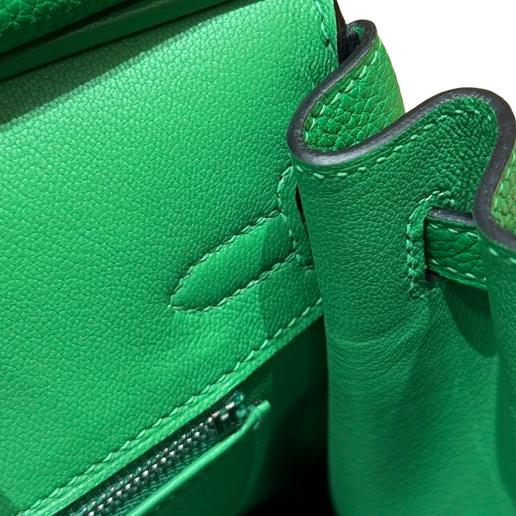 Birkin  Togo – Bamboo Green | Palladium