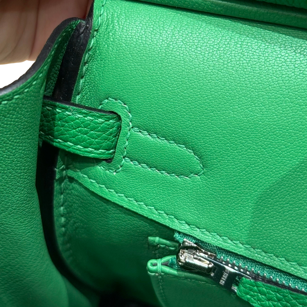 Birkin  Togo – Bamboo Green | Palladium