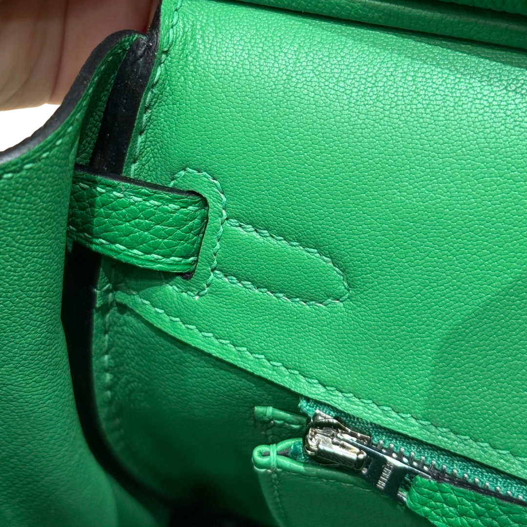 Birkin  Togo – Bamboo Green | Palladium