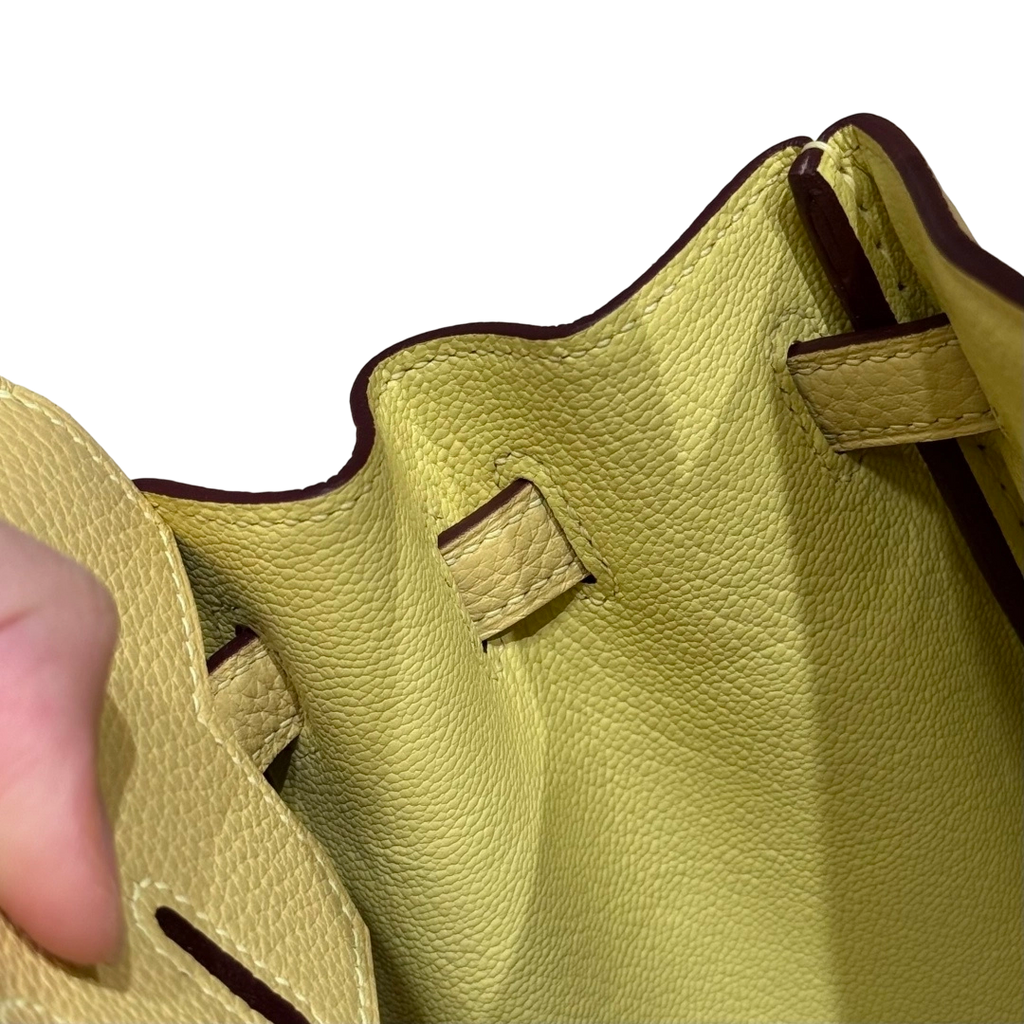 Birkin  Togo – Chick Yellow | Palladium