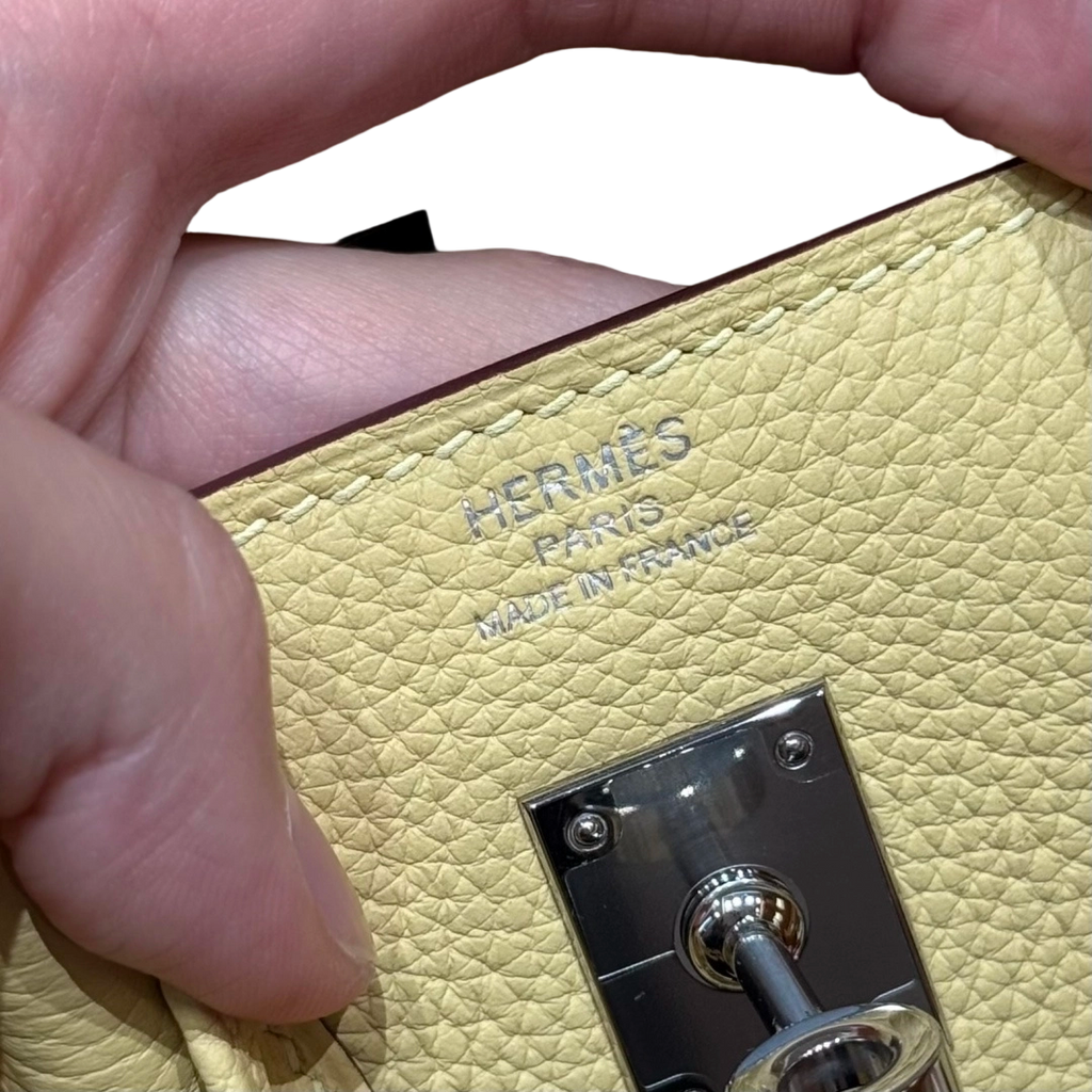 Birkin  Togo – Chick Yellow | Palladium