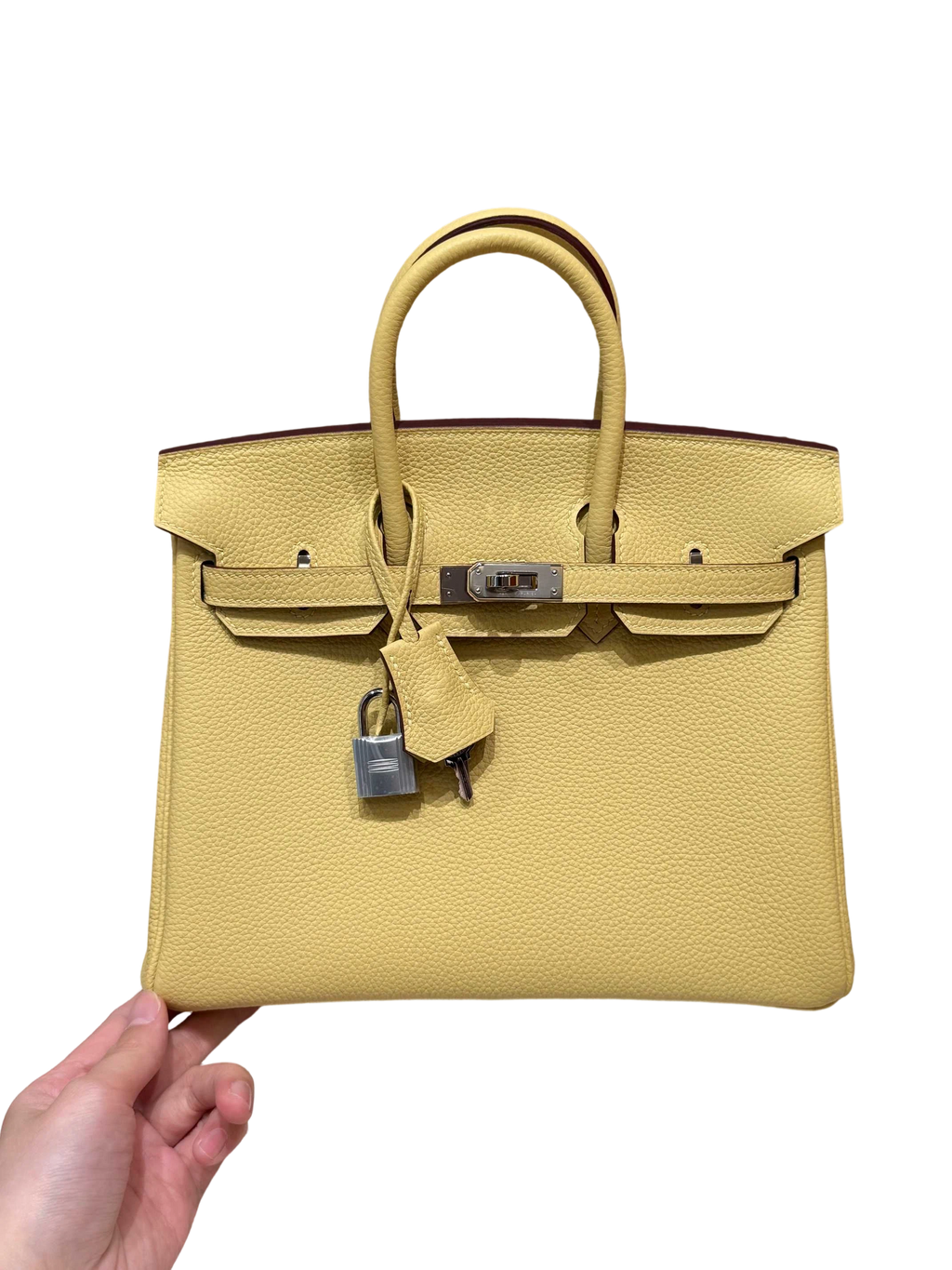 Birkin  Togo – Chick Yellow | Palladium