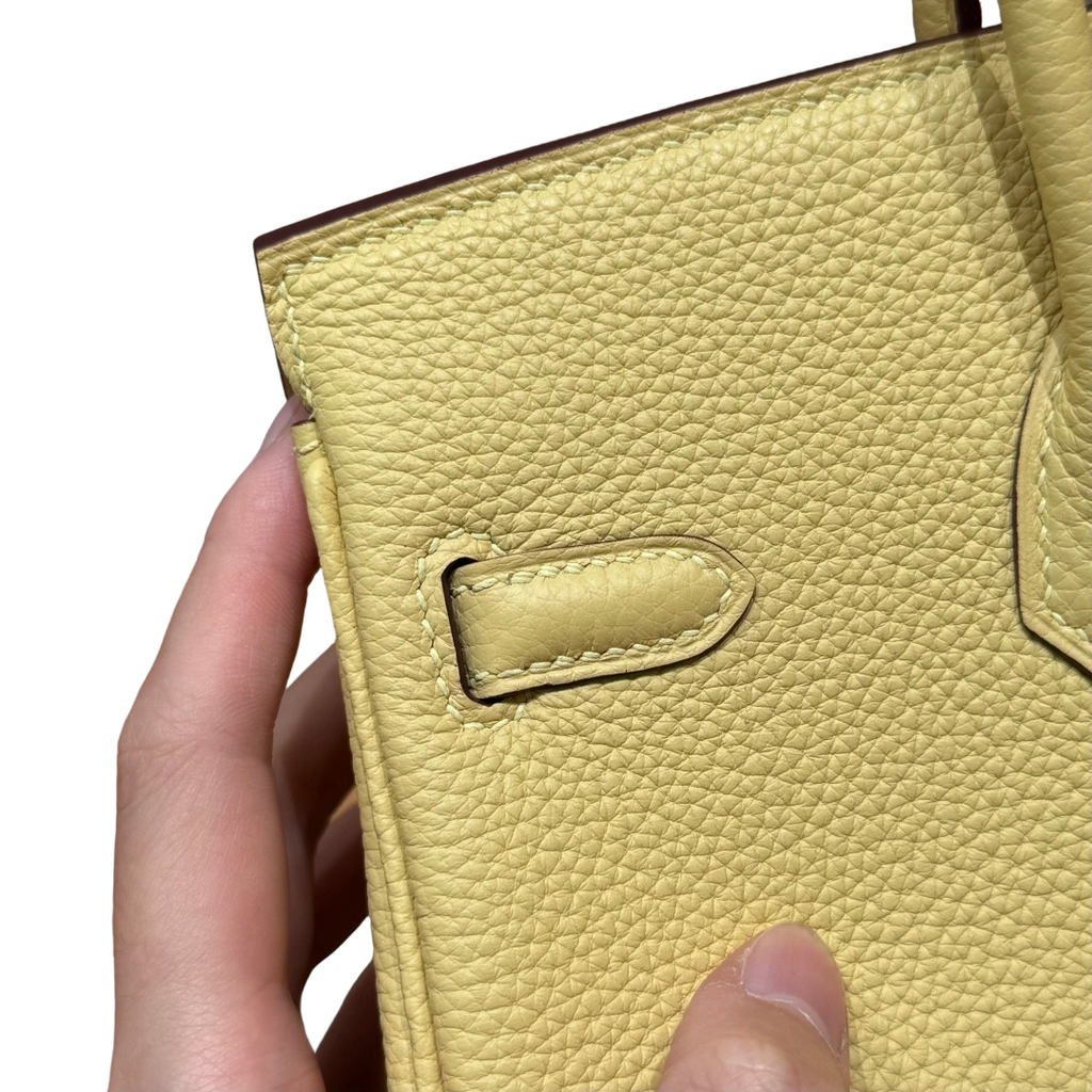 Birkin  Togo – Chick Yellow | Palladium