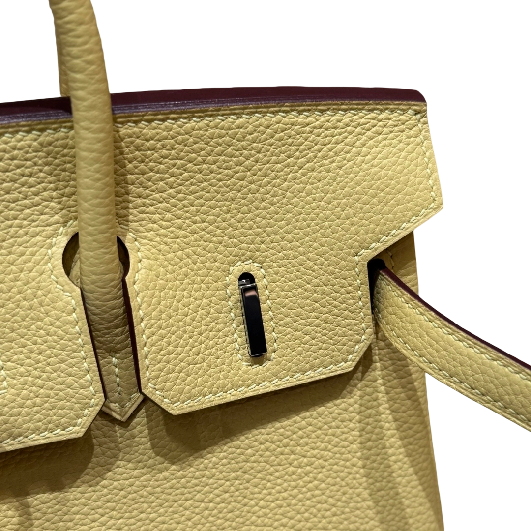 Birkin  Togo – Chick Yellow | Palladium