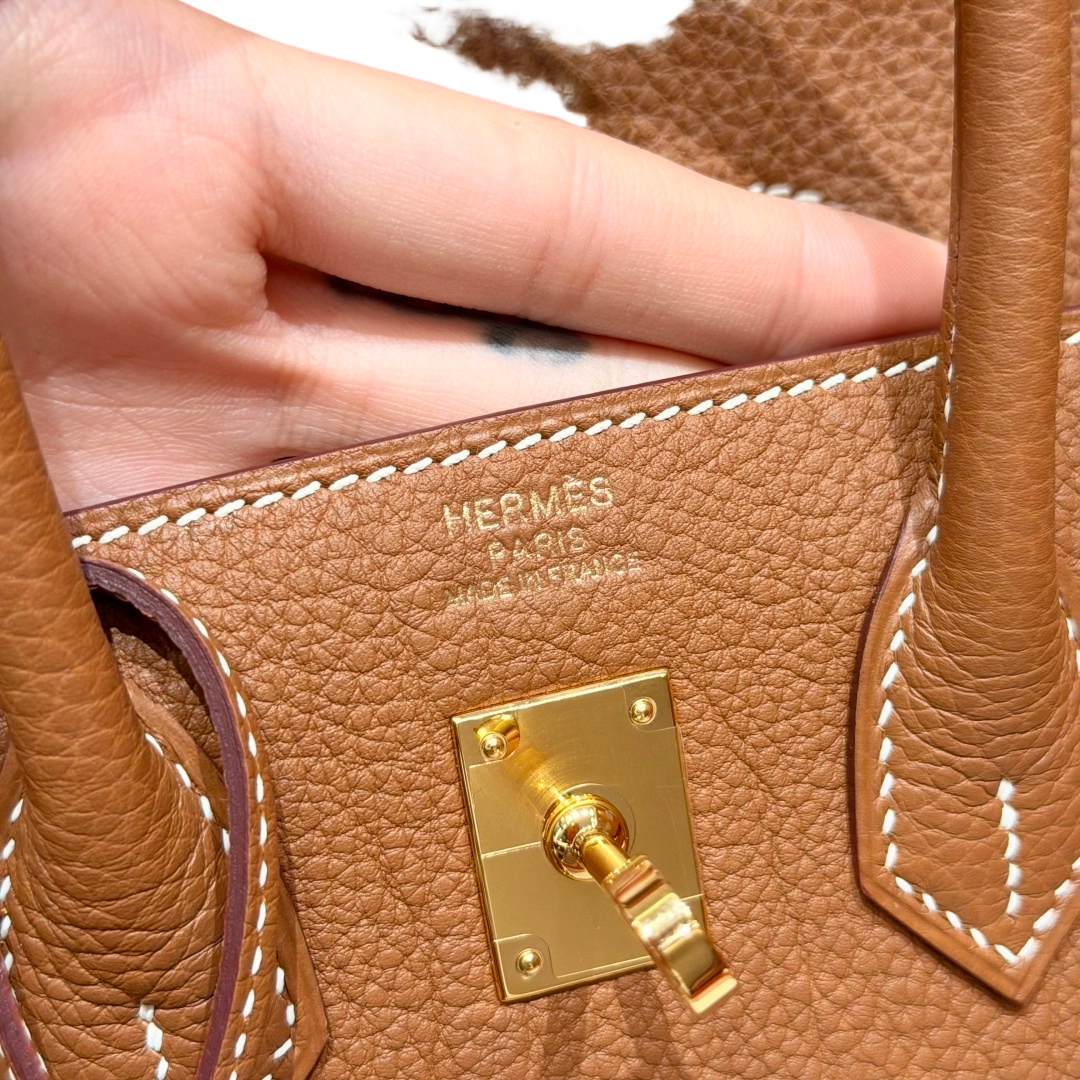 Birkin  Togo – Gold Brown | Gold-Plated
