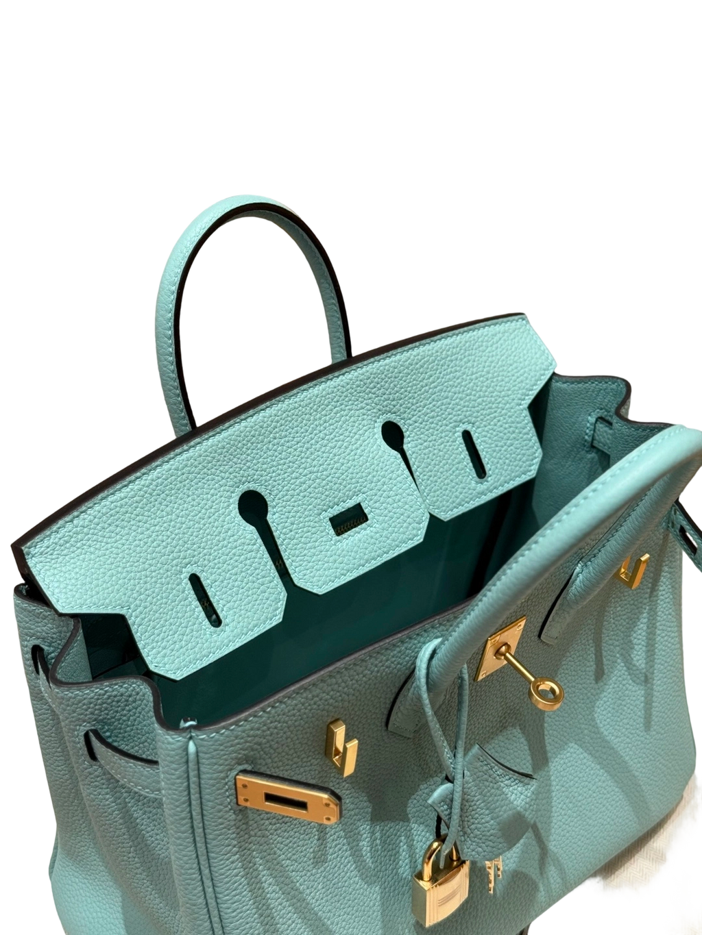 Birkin  Togo – Bleu Atoll | Gold-Plated