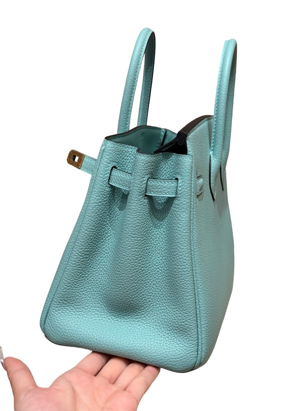 Birkin  Togo – Bleu Atoll | Gold-Plated