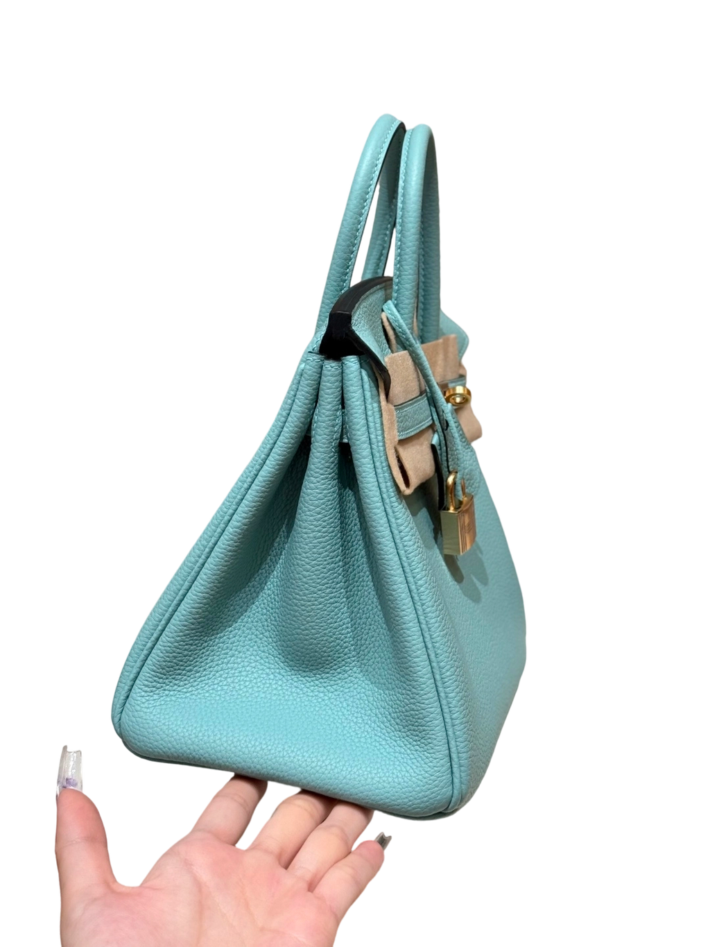 Birkin  Togo – Bleu Atoll | Gold-Plated