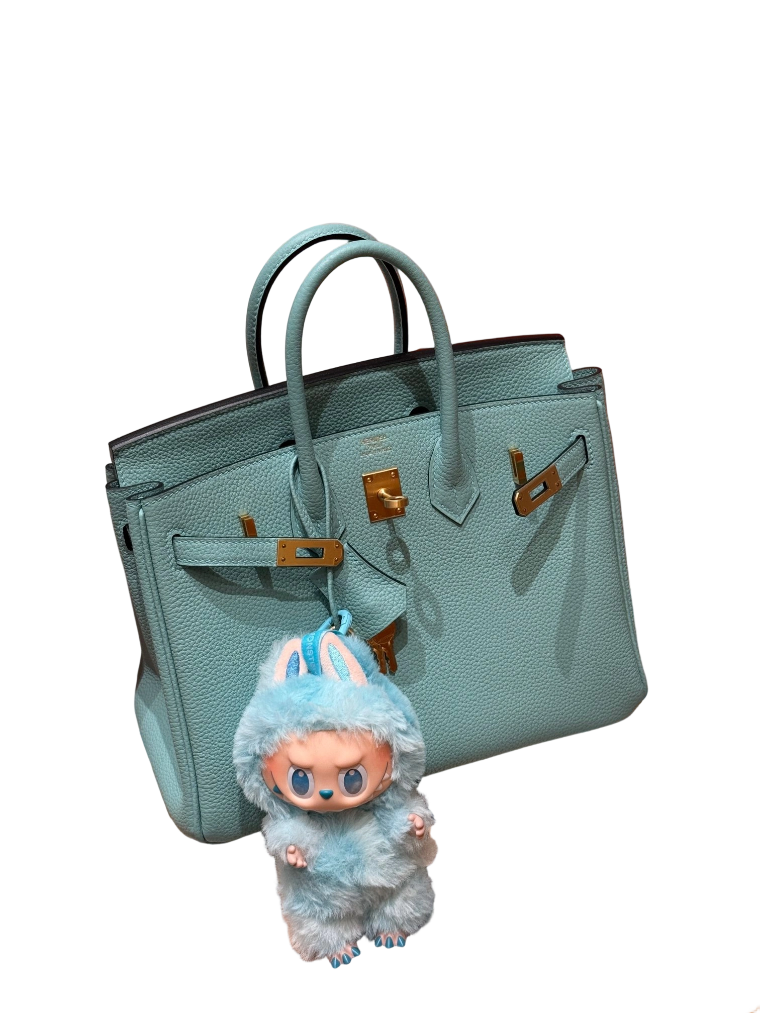 Birkin  Togo – Bleu Atoll | Gold-Plated