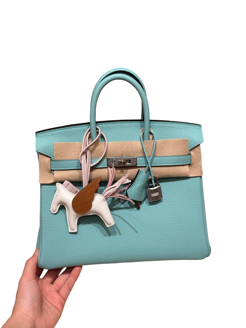 Birkin  Togo – Bleu Atoll| Palladium
