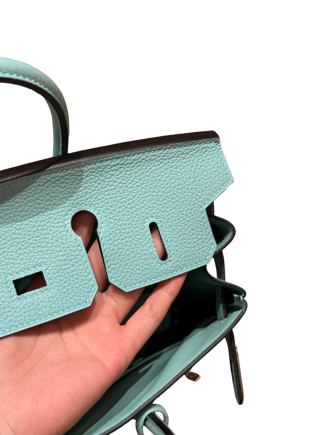 Birkin  Togo – Bleu Atoll| Palladium