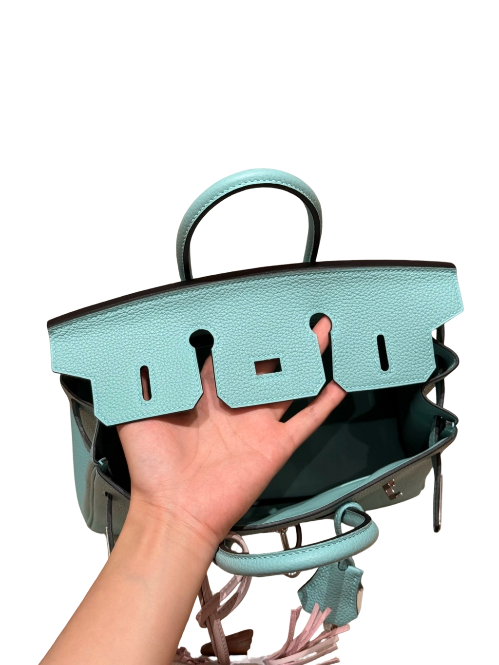 Birkin  Togo – Bleu Atoll| Palladium