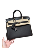 Birkin  Togo – Ebony Brown | Palladium