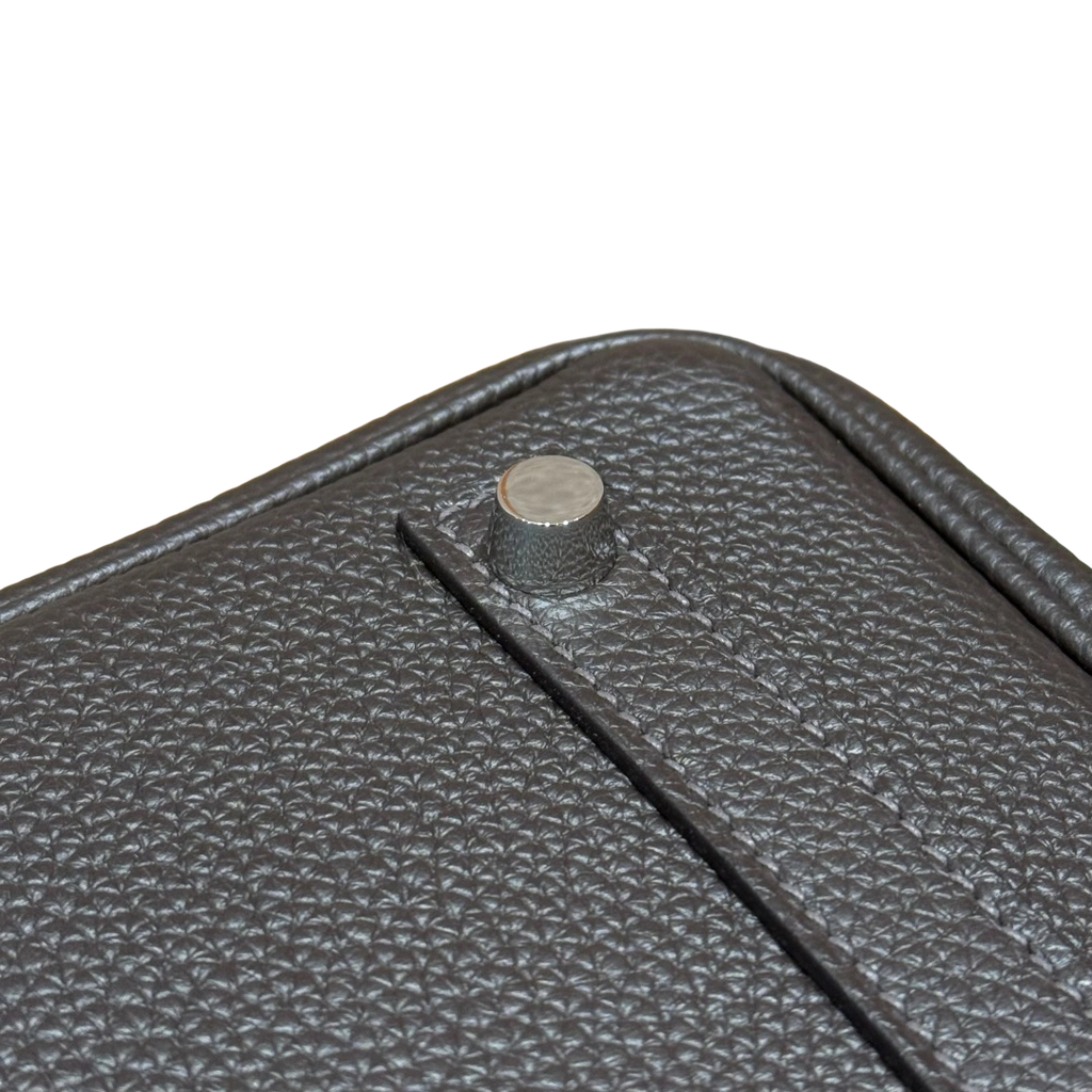Birkin  Togo – Ebony Brown | Palladium