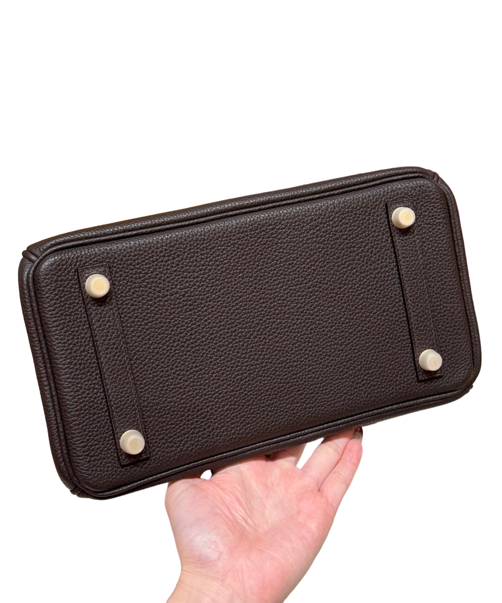 Birkin  Togo – Ebony Brown | Gold-Plated